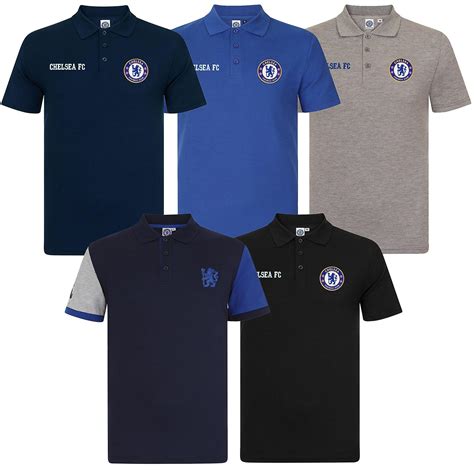 Chelsea Fc Mens Polo Shirt Crest Official Football T Fruugo Uk