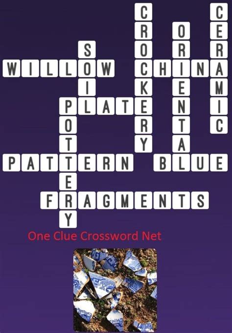 Broken Plate Get Answers For One Clue Crossword Now