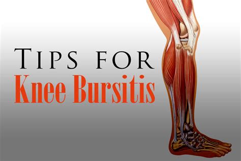 Basic Recovery Tips For Knee Bursitis Activegear