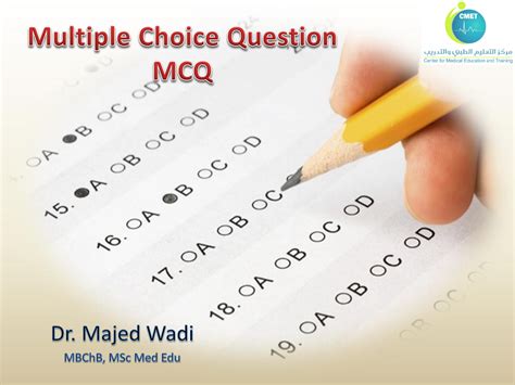 Multiple Choice Question MCQ