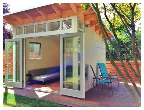 By creating an area that is just for you, you will be able to showcase your. www.studio-shed.com This 10x12 Studio Shed is used as a ...