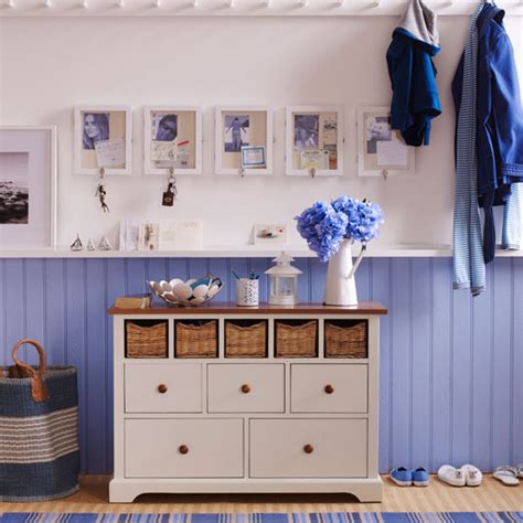 Discover a variety of hallways to inspire your remodel, including storage, layout and color options. Sea Inspired Coastal Hallways Ideas