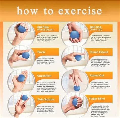 Lifeworks Stress Relief Therapy Exercise Squeeze Balls For Fingers