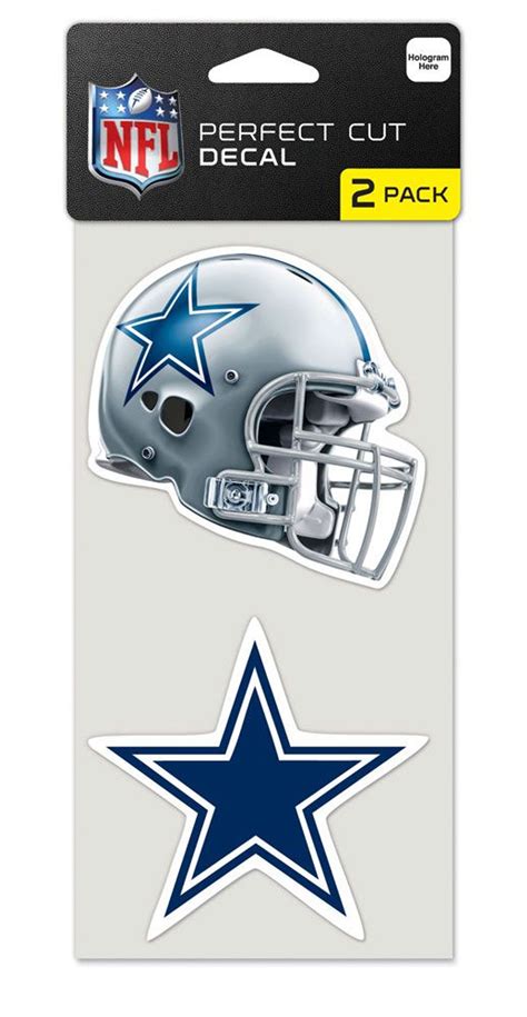 Dallas Cowboys Decal Set Mini 12 Pack Caseys Distributing