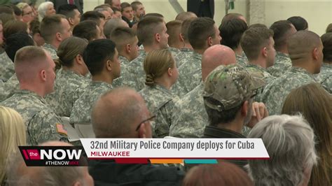 32nd Military Police Company Deploy For Cuba Youtube