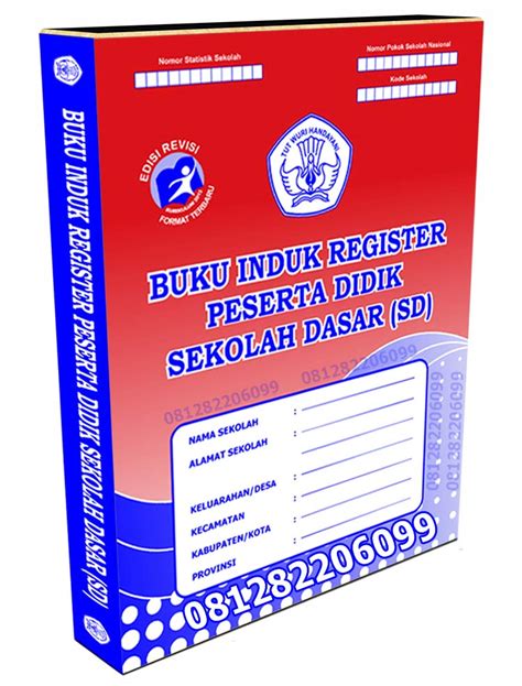 Buku Induk Register Peserta Didik Kurikulum 2013 Edisi Terbaru