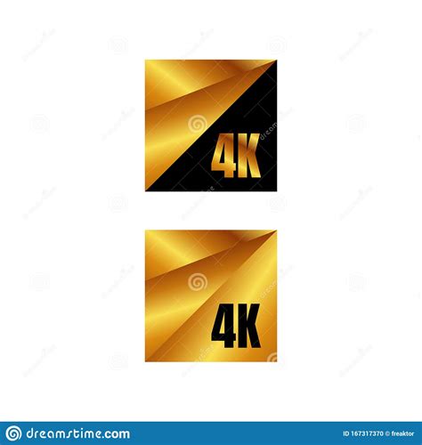 4k Ultra Hd Logo Symbol 4k Uhd Sign Mark Ultra High Definition