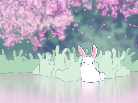 Anime Rabbit Wallpapers Wallpaper Cave