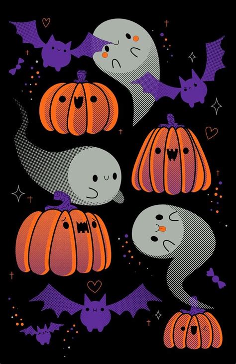 Pin by Sarah Ecleo on Halloweenie | Halloween wallpaper cute, Halloween