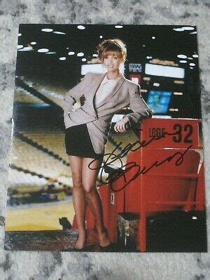 LAKERS JEANIE BUSS Playboy Sexy Authentic Signed 8x10 Photo BAS F09535