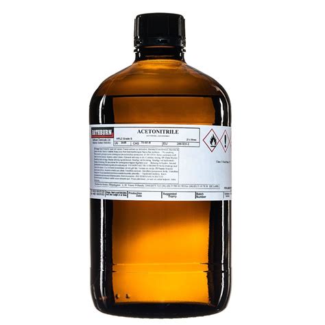 Genetec Acetonitrile Hplc Grade S 1 Liter Solvents Products