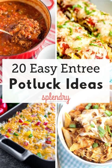 20 Easy Entrees Perfect For A Potluck Splendry