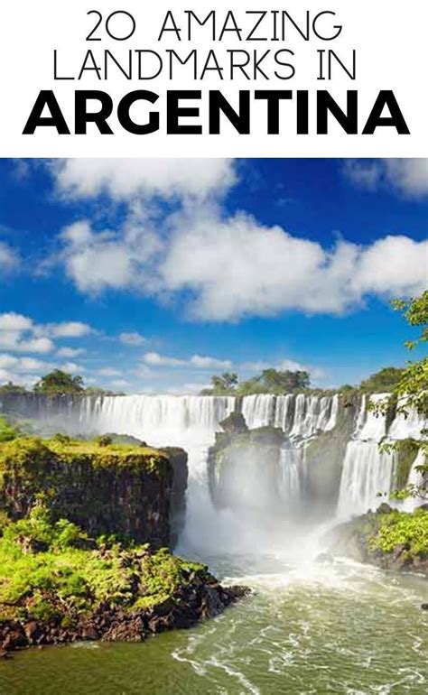 20 Incredible Landmarks In Argentina Iguazu Falls Straddles Argentina