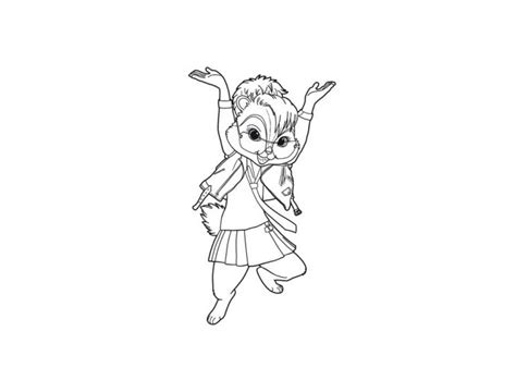 Dessin Alvin et les Chipmunks #128380 (Films d'animation) à colorier
