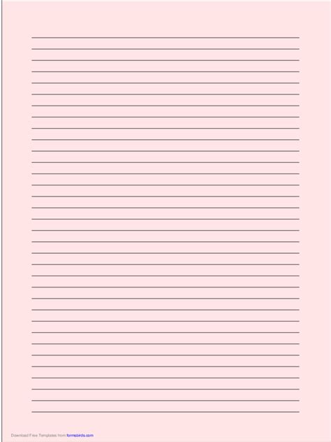 Lined Paper Pdf Madison S Paper Templates Free Printable Lined Paper