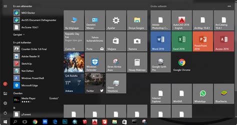 Windows 10 Start Menu Blank Icons Microsoft Community