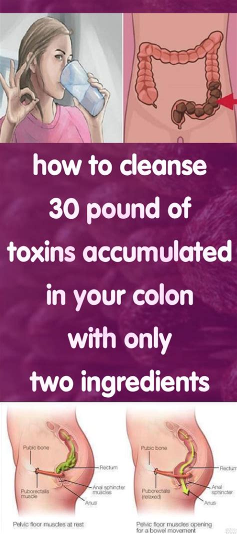 How To Cleanse 30 Pounds Of Toxins Accumulated In Your Colon With Only Two Ingredients Toned