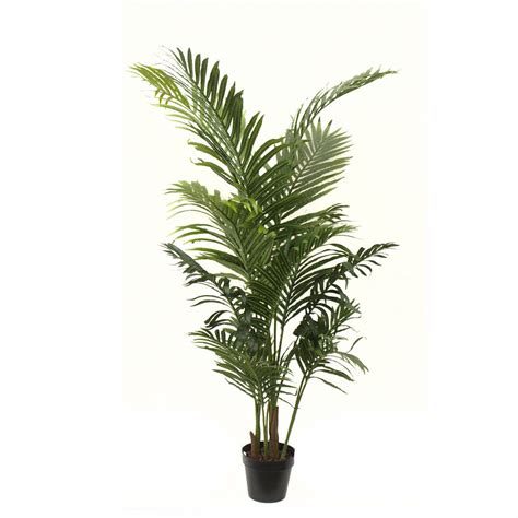 Artificial Areca Palm 14m With 16 Stems And Basic Black Pot