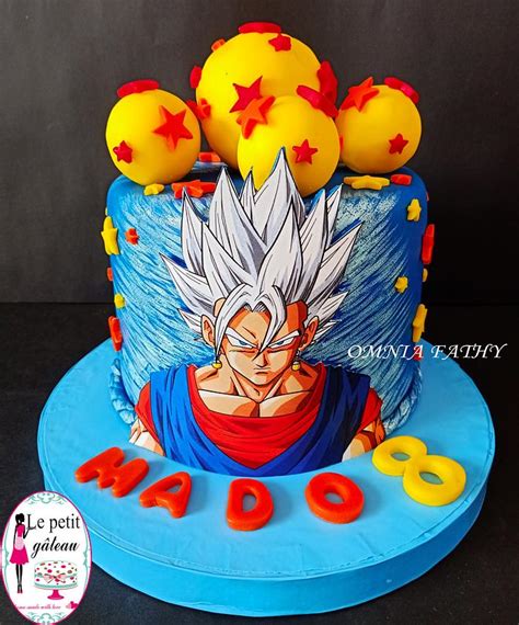 Dragon Ball Z Decorated Cake By Omnia Fathy Le Petit Cakesdecor