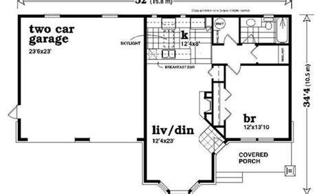 Awesome One Story Garage Apartment Floor Plans Jhmrad 158148