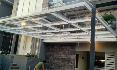 Desain Kanopi Minimalis: Pelengkap Keindahan Desain Eksterior Rumah
