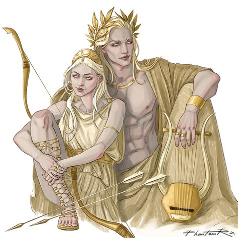 Artstation Artemis And Apollo