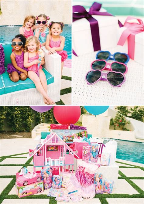 Pearl Princess Barbie Pool Party Movie Inspired // Hostess with the Mostess®
