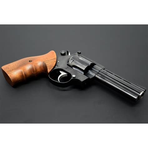 Korth Revolver Classic Troja 357 Mag 4 Glossy Black Finish