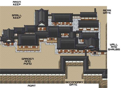 Honmaru Palace Major Update Wip Castle Floor Plan Japanese Palace