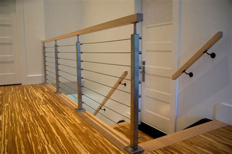Horizontal Cable Rail Ssr38 Spindle Stairs And Railings