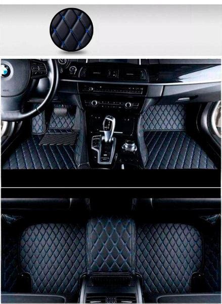 Custom Car Floor Mats With Luxury Diamond Stitching Custom Made Auto