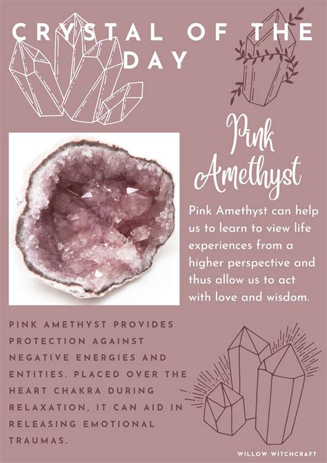 Pink Amethyst Crystal Meaning Amethyst Crystal Meaning Spiritual