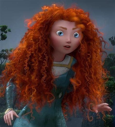 Brave Movie Merida How Merida Got Such Great Hair From Disneys Brave