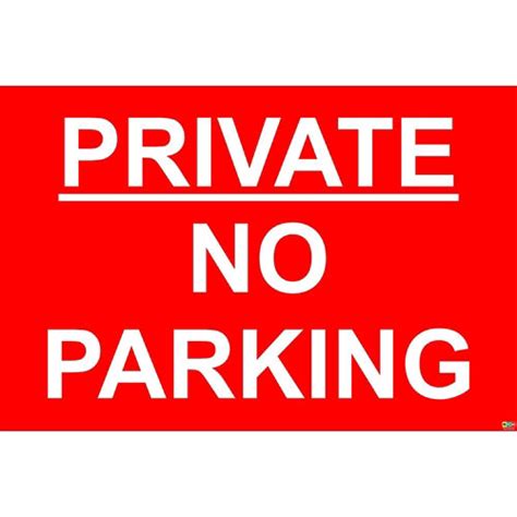 Kpcm Private No Parking Sign Made In The Uk