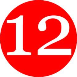Сергей маковецкий, никита михалков, сергей гармаш и др. Red, Rounded,with Number 12 Clip Art at Clker.com - vector ...