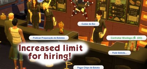 Mod The Sims Increased Limit For Hiring By Arkeus17 • Sims 4 Downloads