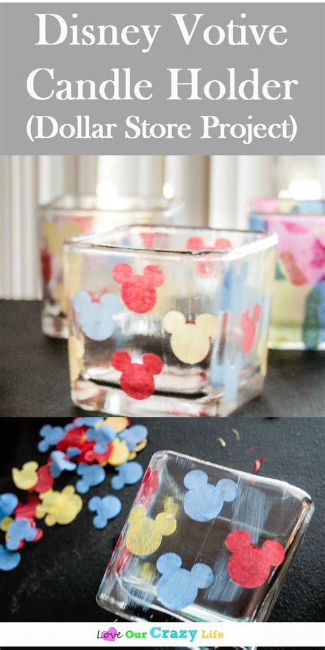 Dollar Store Diy Candle Holders Kid Friendly Craft