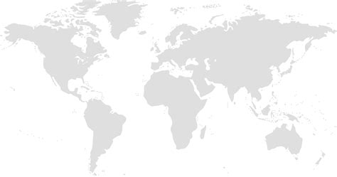 World Map Blank Color Png