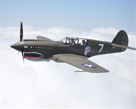 Curtiss P 40 Warhawk Wwii Fighter Planes Wwii Airplane Wwii Aircraft