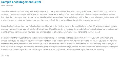 We did not find results for: 10+ Sample Encouragement Letters - Sample Letters Word