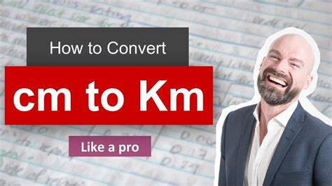 Convert Cm To Km Centimeter To Kilometer With Example Youtube