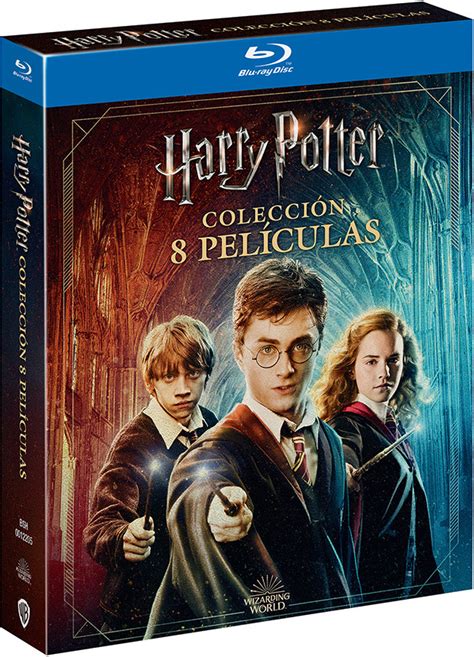 Harry Potter Colección 8 Películas Blu Ray