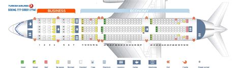 Seat Map And Seating Chart Boeing ER Turkish Airlines Boeing Turkish Airlines Boeing