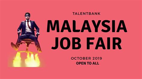 We know that culture fit matters to you, so don't apply for jobs blindly. Malaysia Job Fair | Open To All | #Talentbank Mega Career ...