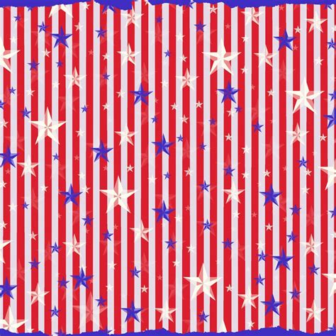 Patriotic 4th Of July Digital Papers Love Paper Crafts Free