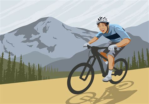 Free Free 243 Mountain Biker Svg SVG PNG EPS DXF File