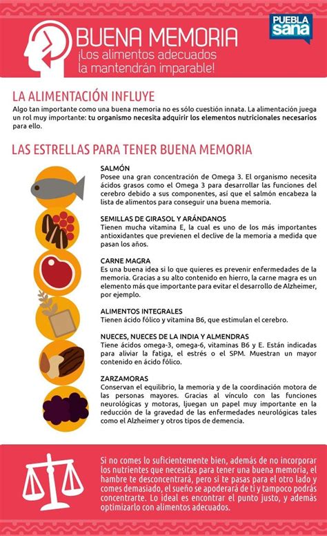 Loa alimentos que aquí describimos, son alimentos que deben estar en la dieta diaria de un estudiante, ya que van a contribuir con mantener nuestro cerebro y memoria en forma para recibir la cantidad de información que vamos almacenando con el estudio. Alimentos que ayudan a tener buena memoria #estudiantes #umayor #estudiar #memoria # ...