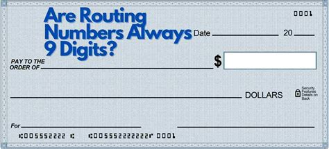 Are Routing Numbers Always 9 Digits Navigating Banking Basics