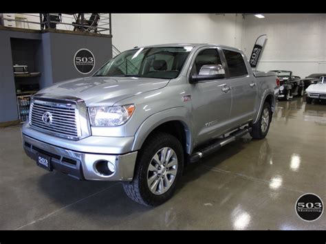 Flat peak torque curve and good fuel economy. 2011 Toyota Tundra Platinum- Supercharged