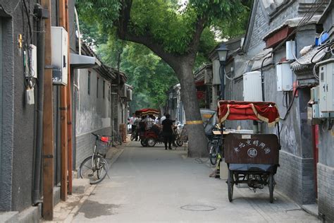 Une Douille à Shanghai Pekin Promenade Dans Les Hutongs Vieux